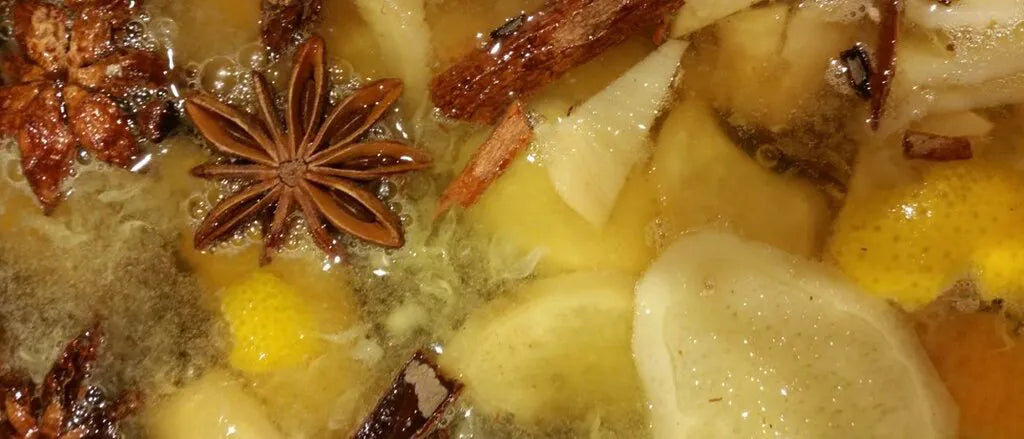 Glühgin - Apfelüpunsch mit Gin