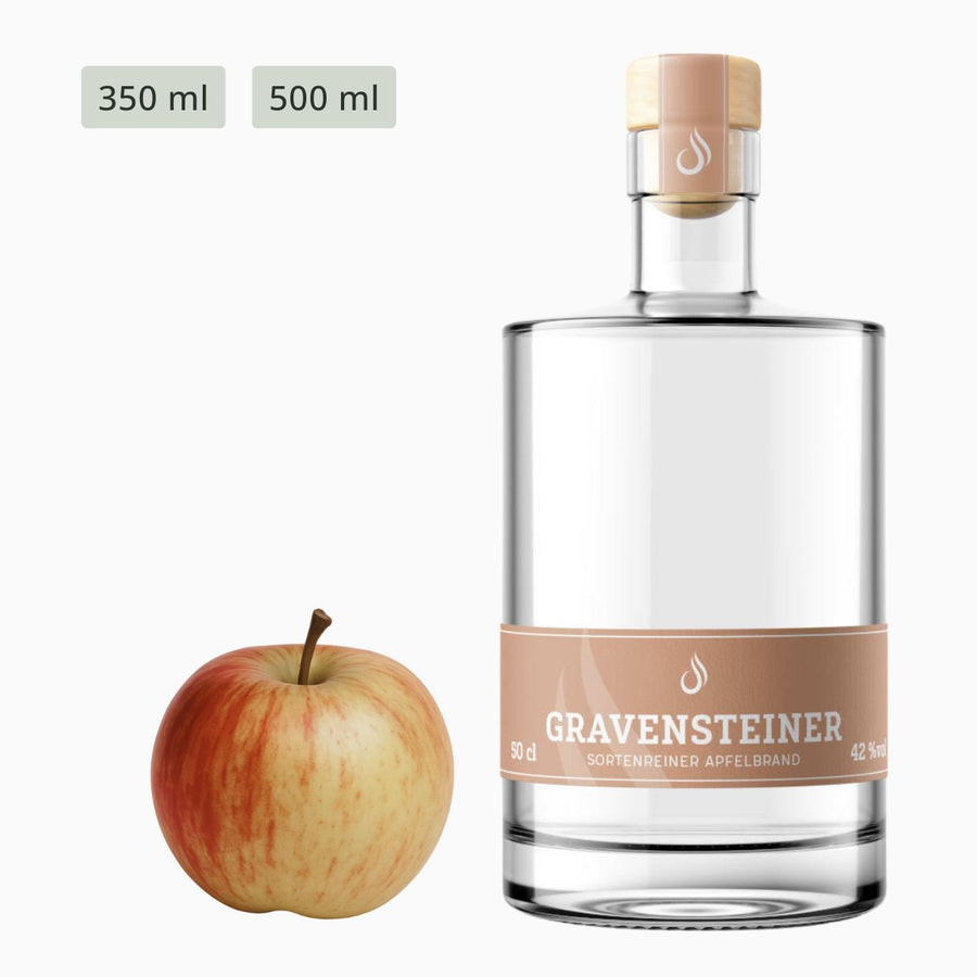 Gravensteiner Apfelbrand Obstbrand Edelbrand vom Bodensee