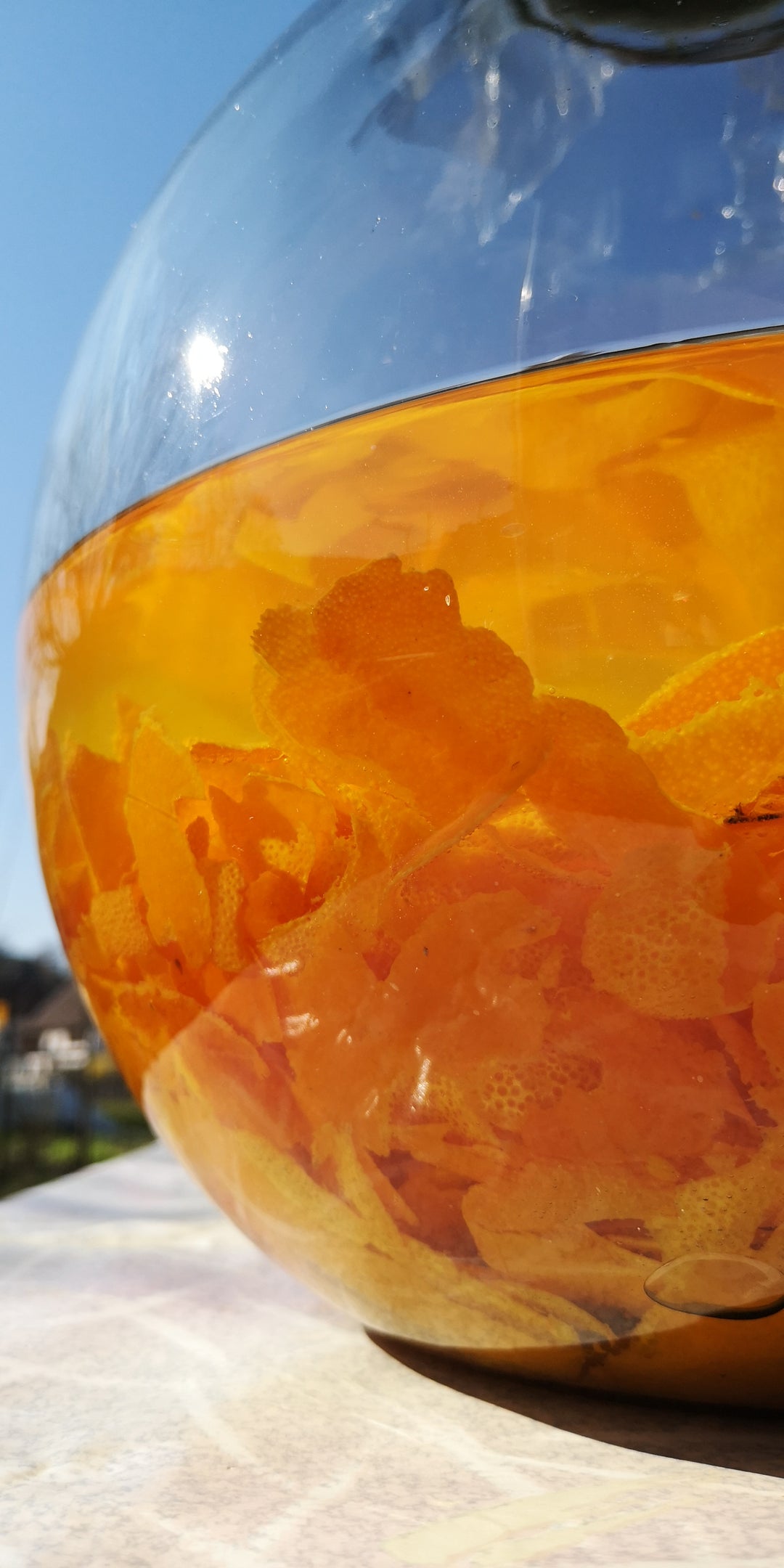 Herstellung Orangen Likör