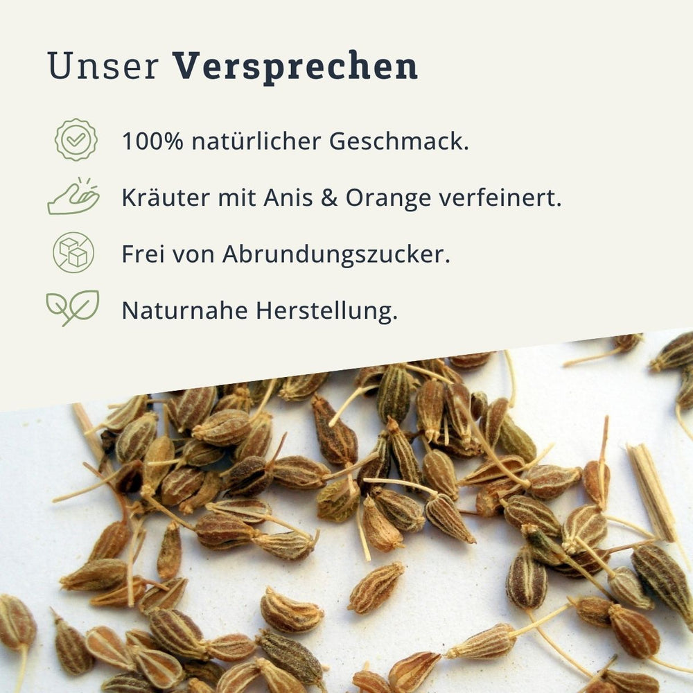 Brennlust Qualitätsversprechen Kräuter Geist