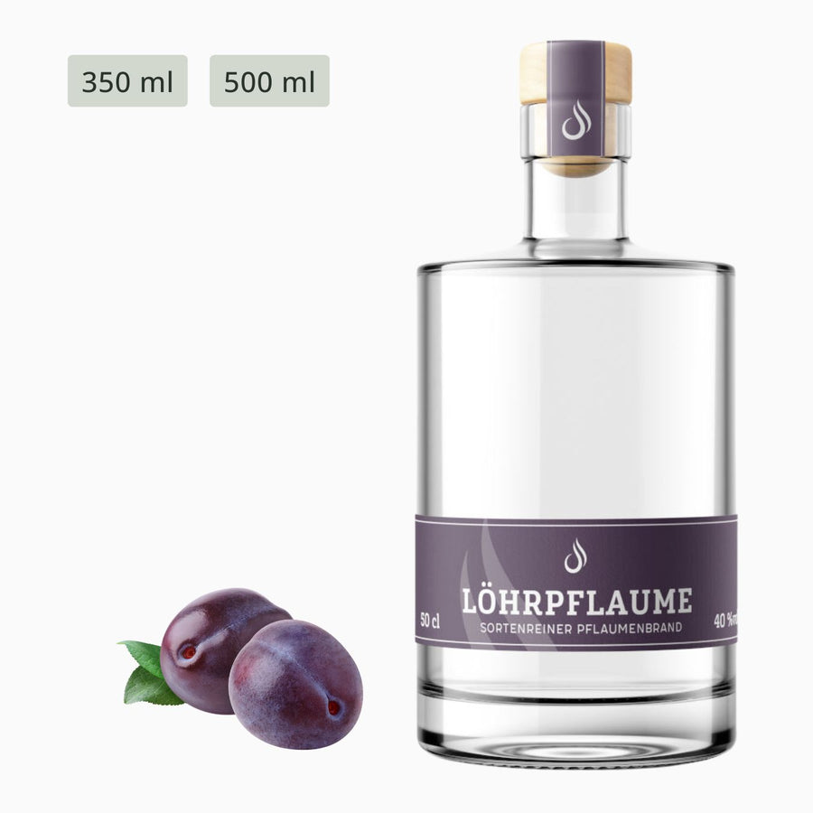 Löhrpflaume Zuckerpflümli Obstbrand Edelbrand vom Bodensee