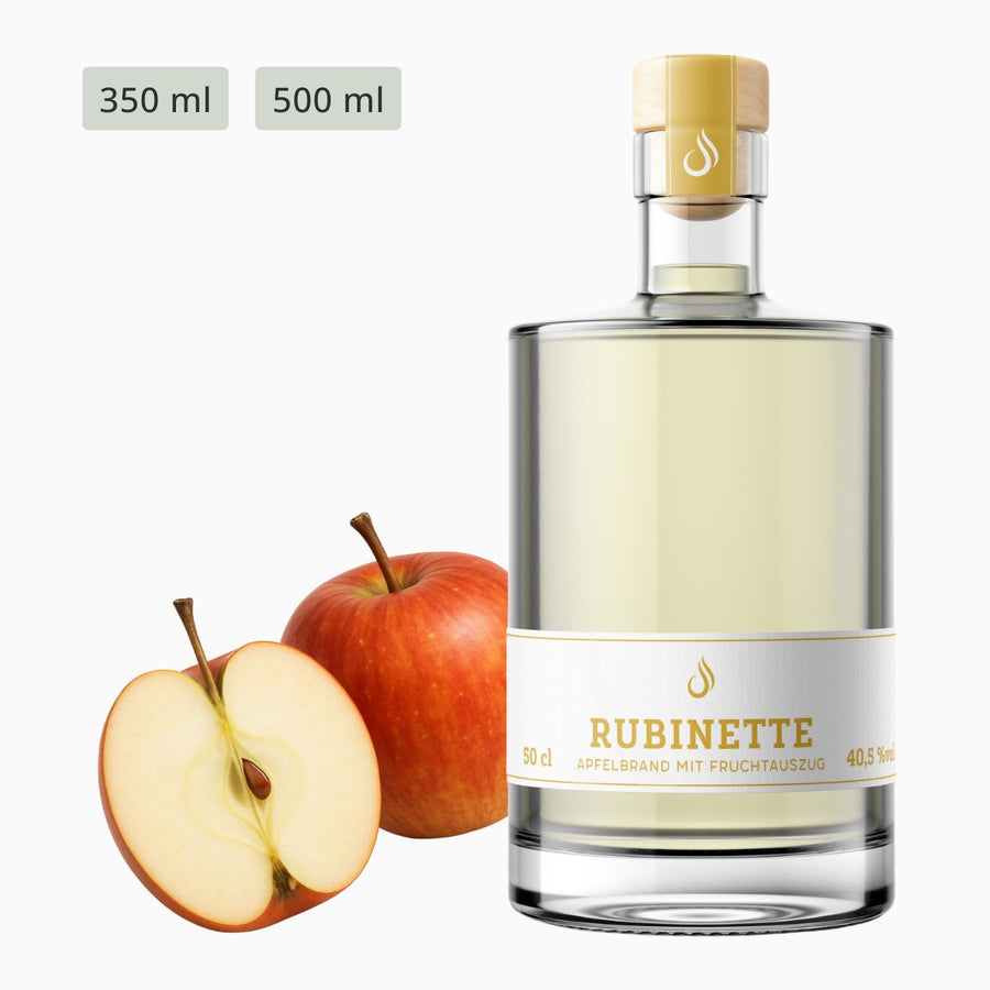 Rubinette Apfelbrand Obstbrand Edelbrand vom Bodensee