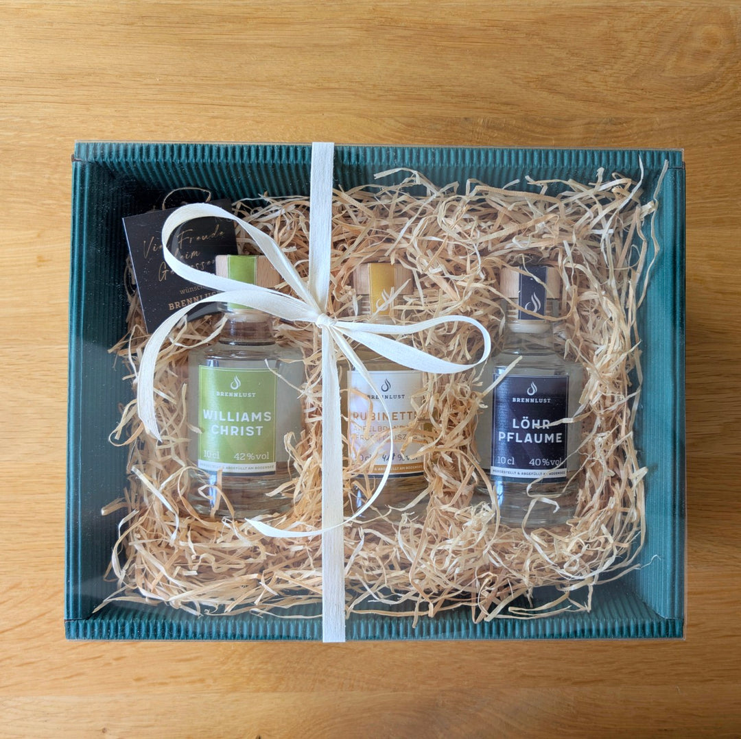 Geschenkset | 3 Midis à 100ml (Obstbrände)