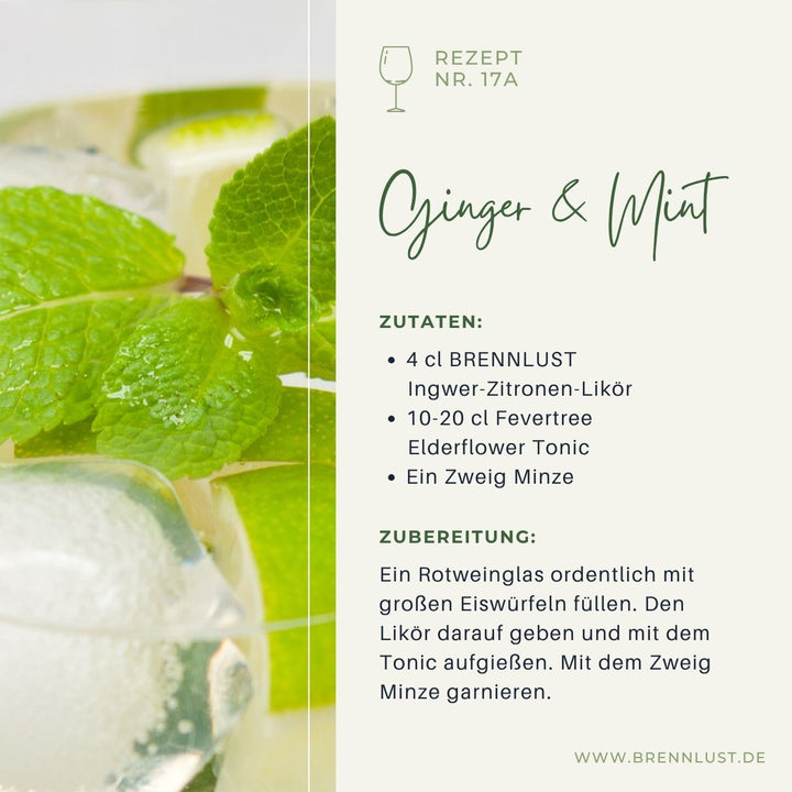 Ginger Lemon Liqueur