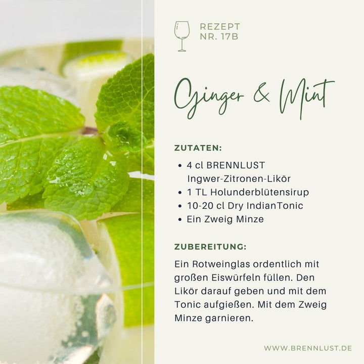 Ginger Lemon Liqueur
