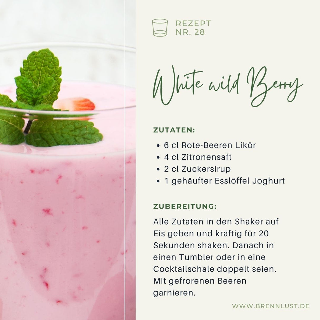 Rote Beeren Likör