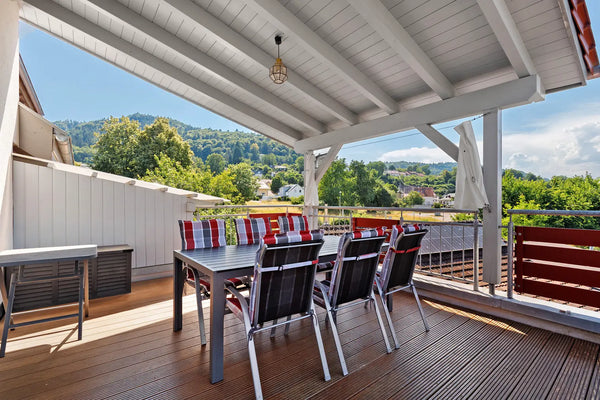 Bodensee Ferienwohnung - Dachterrasse