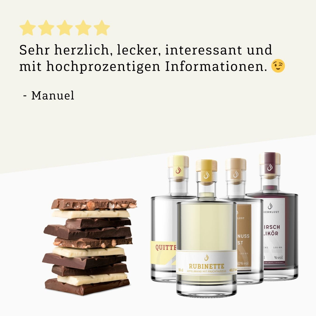 Tasting: Spirits + Chocolate