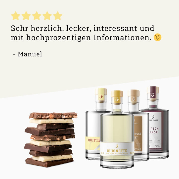 Tasting: Spirits + Chocolate