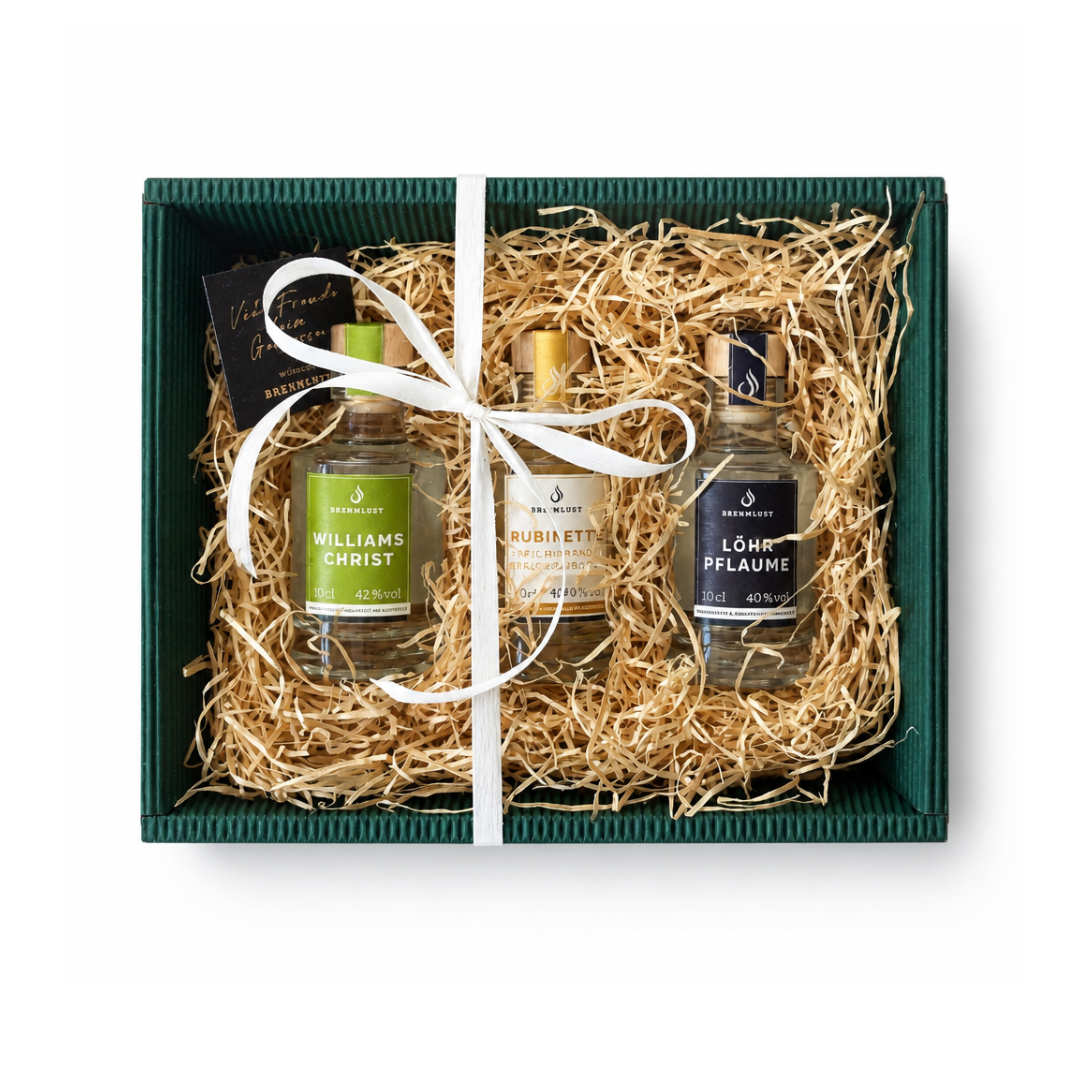 Geschenkset | 3 Midis à 100ml (Obstbrände)