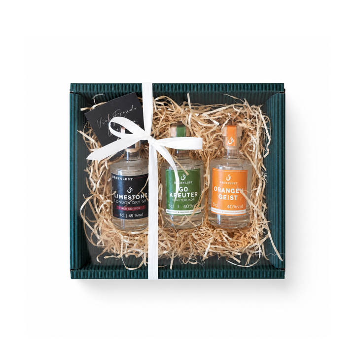 Geschenkset | 3 Minis à 50ml (Obstbrand, Geist)
