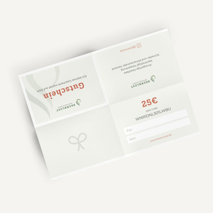 BRENNLUST Gift Card