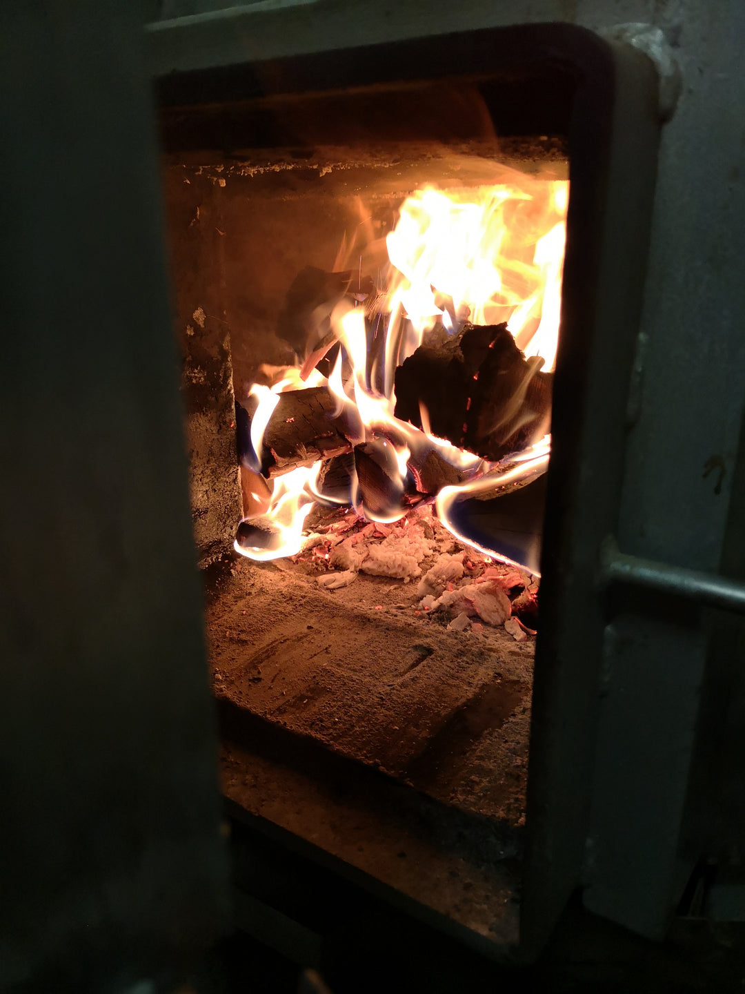 Feuer unterm Brennkessel