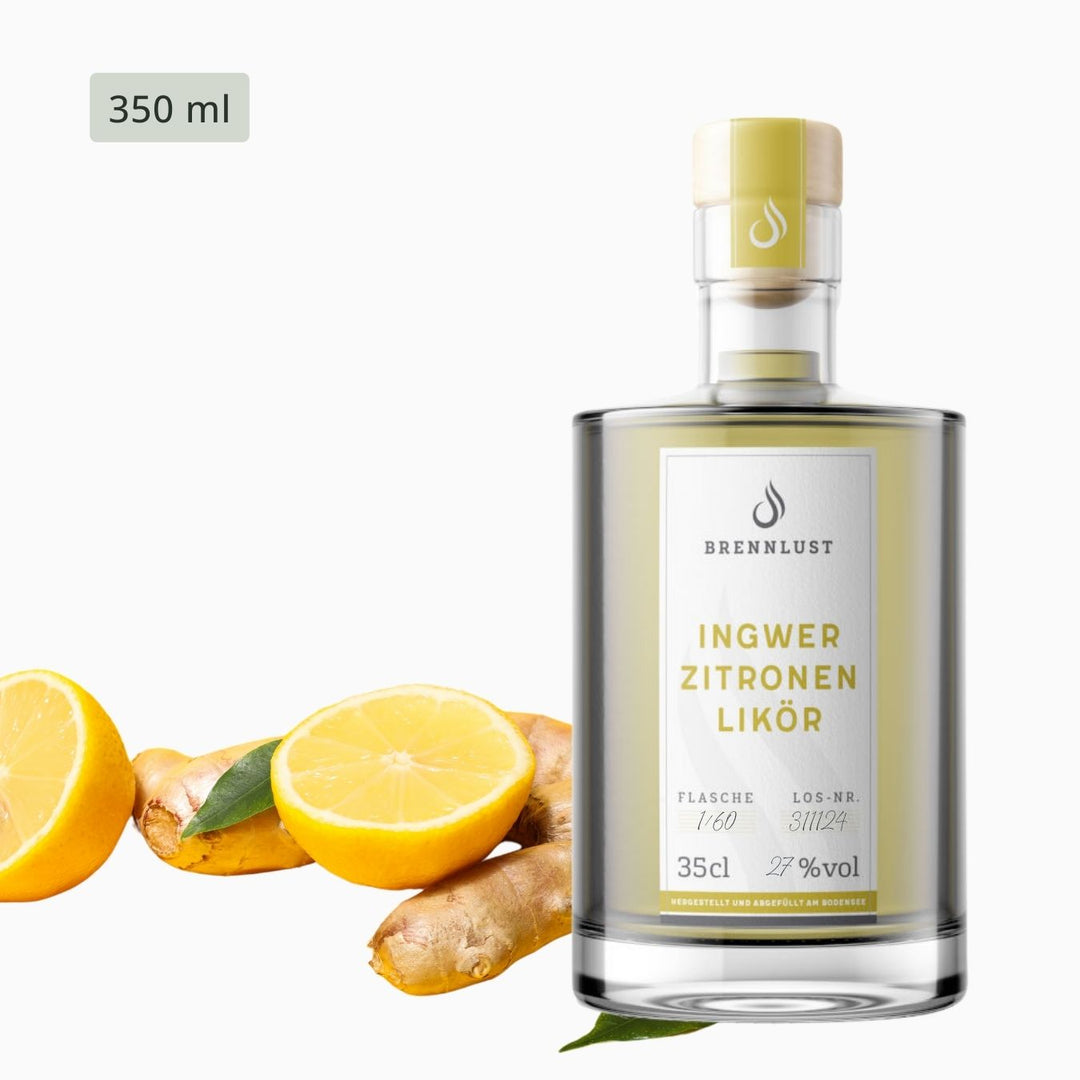 Ingwer Zitronen Likör