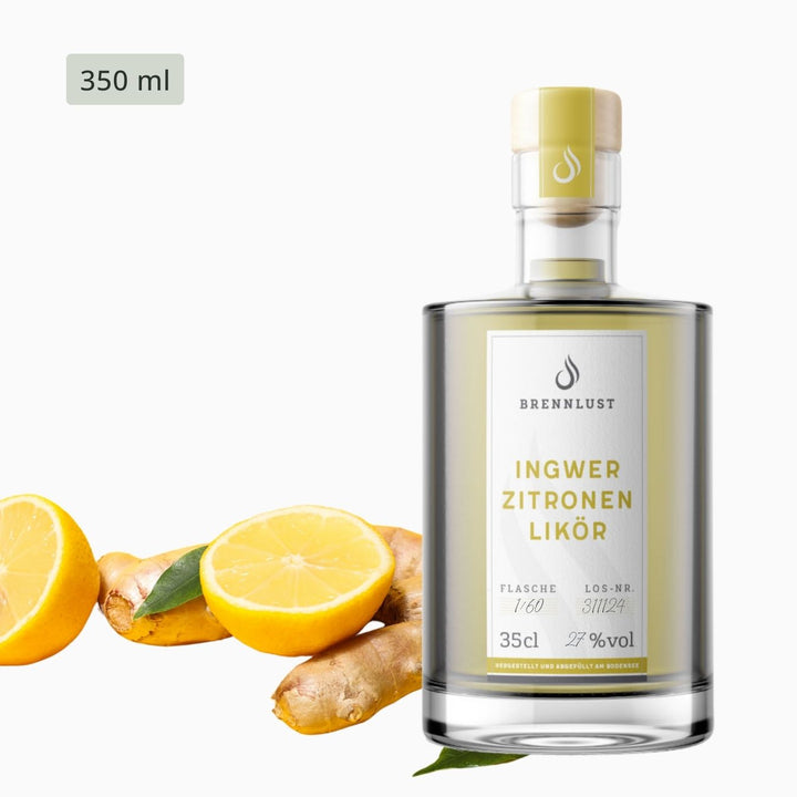 Ingwer Zitronen Likör