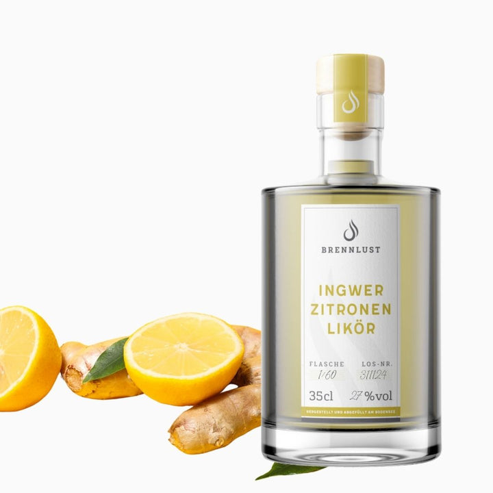 Ingwer-Zitronen Likör