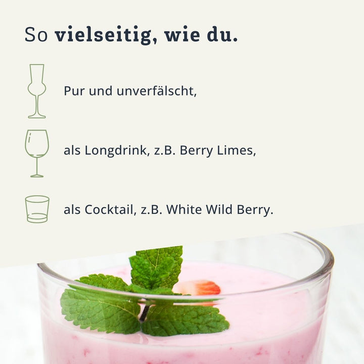 Rote Beeren Likör