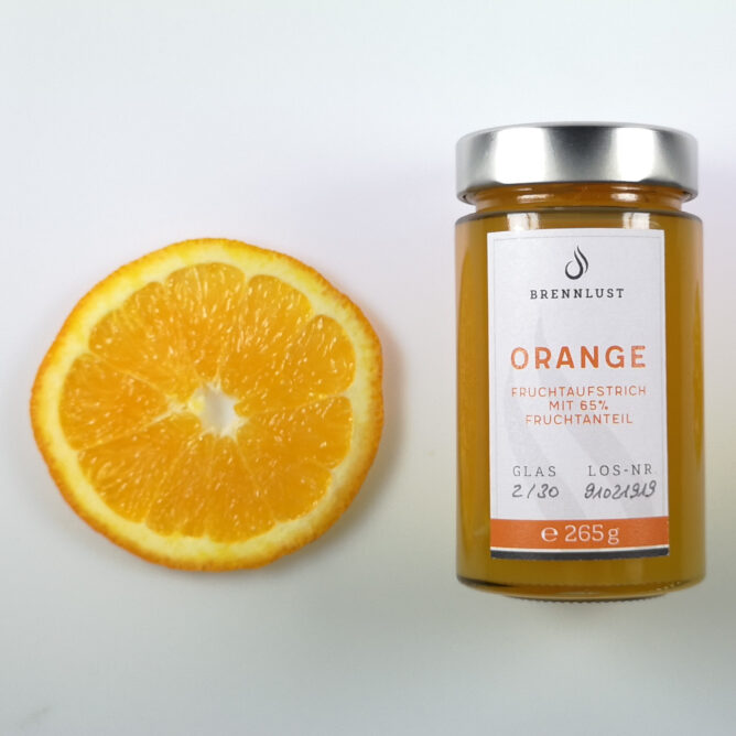 Orangen Marmelade Fruchtaufstrich Brennlust