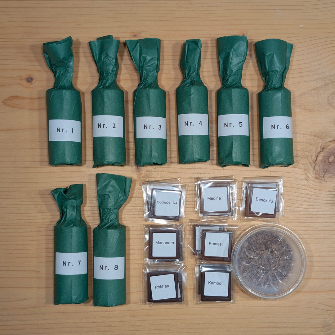 Online Tasting: Schnaps + Schokolade