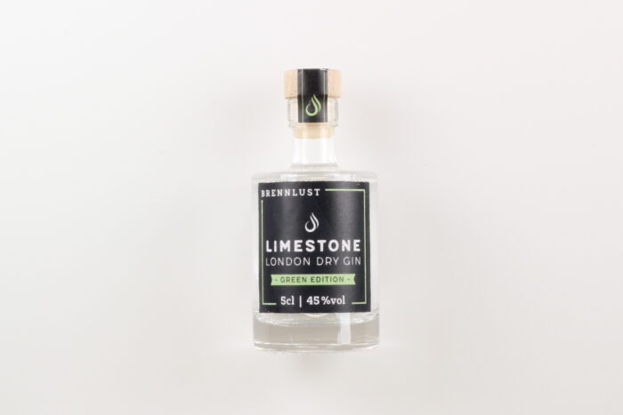 BRENNLUST Mini LIMESTONE London Dry Gin Green Edition 5cl