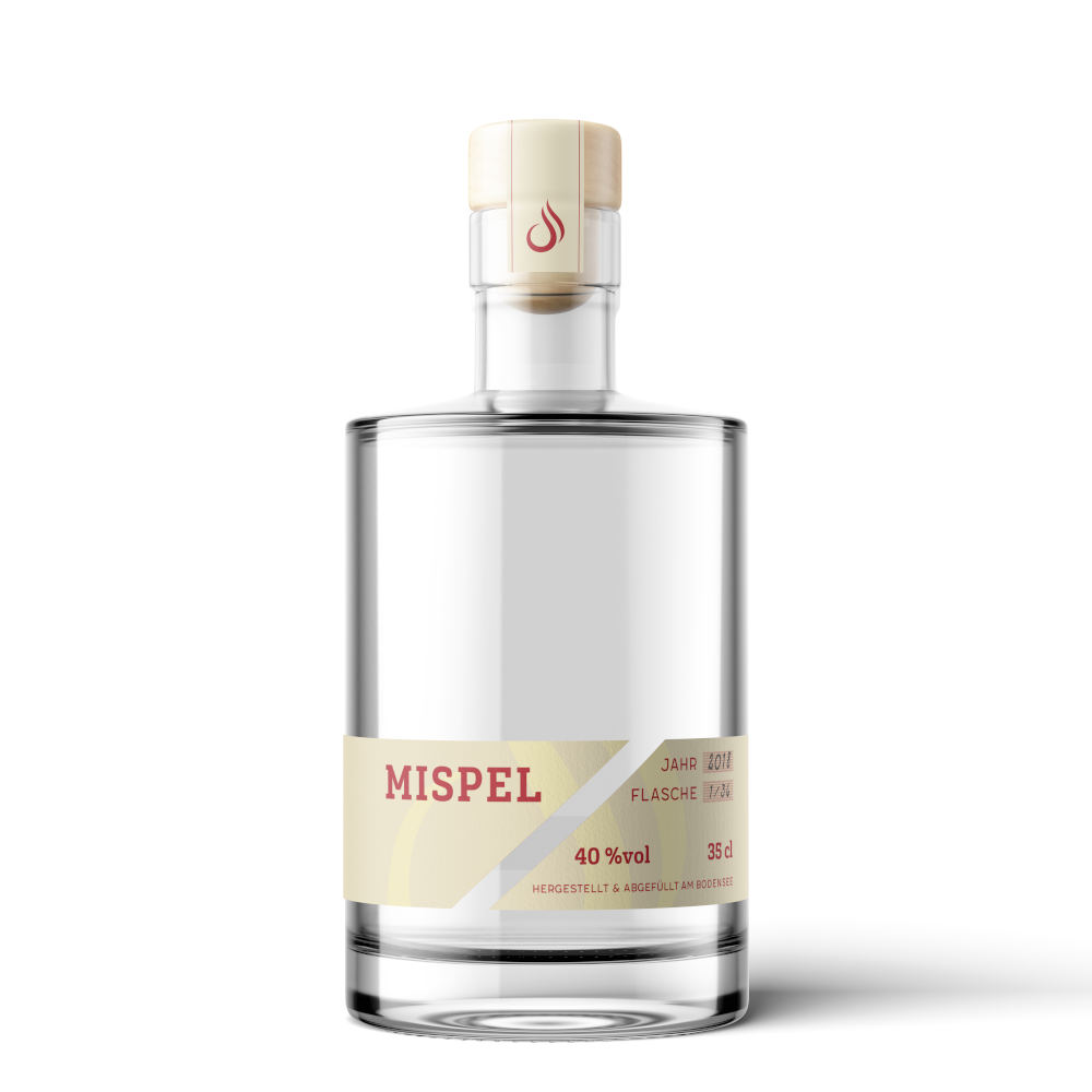 Edelbrand: Mispel, 35 cl - BRENNLUST Destillerie & Events Stockach